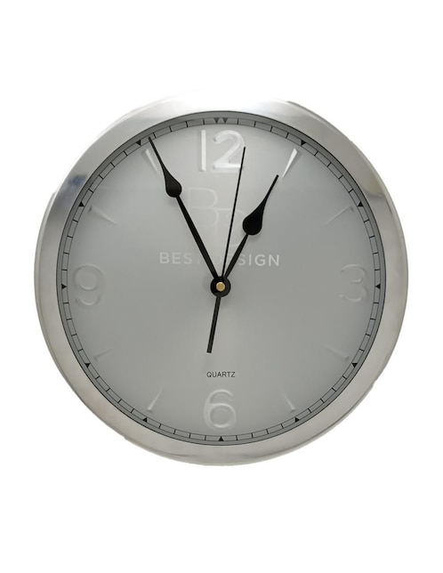 Reloj de pared Best Desing de aluminio