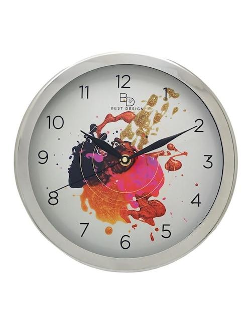 Reloj de pared de aluminio 1
