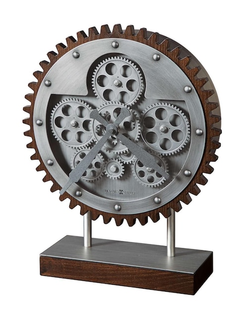 Reloj mesa Howard Miller de metal