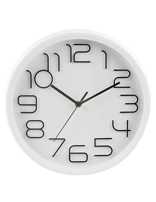 Reloj de pared Zahara de plástico 1