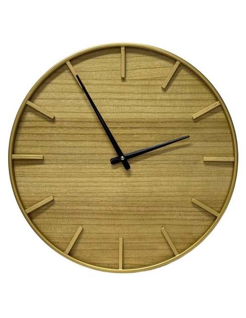 Reloj de pared Haus Oasis Floral de madera