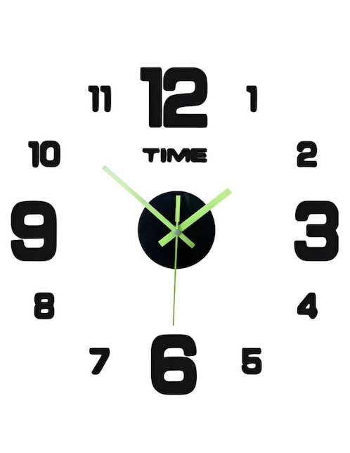 Reloj de pared de plástico 1