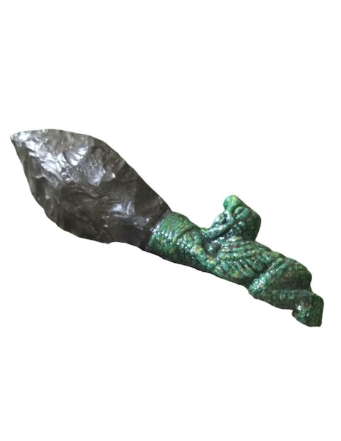 Figura de daga Tlacaelel Mx de vidrio