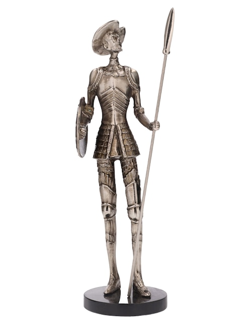 Figura decorativa de hombre Don Quijote de la Mancha Imperio Artesanal