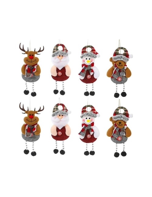 Set de ornamentos animales navideños Güish