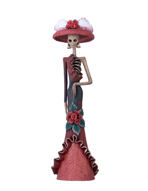 Escultura Casa de las Artesanías de Michoacán Catrina