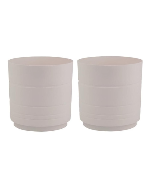 Set maceta Xtellar de plástico con sistema automático de riego