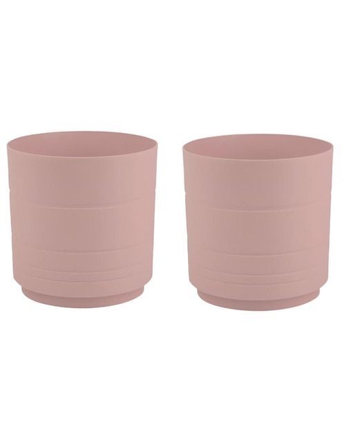 Set maceta Xtellar de plástico con sistema automático de riego