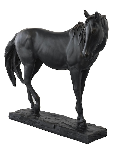 Figura de caballo Running Decora Decoración de resina