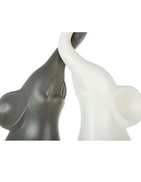 Figura de elefante Crown Baccara de cerámica