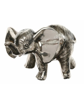 Figura Decorativa De Elefante Imperio Artesanal De Metal