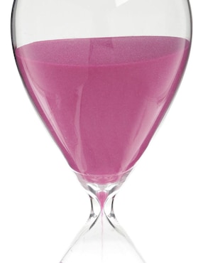 Reloj de arena Zonana rosa