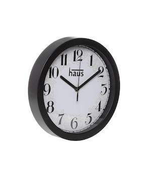 Reloj de pared Haus de plástico