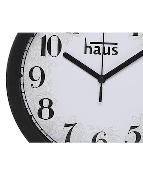 Reloj de pared Haus de plástico
