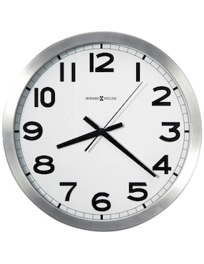 Reloj De Pared Howard Miller De Acero Inoxidable