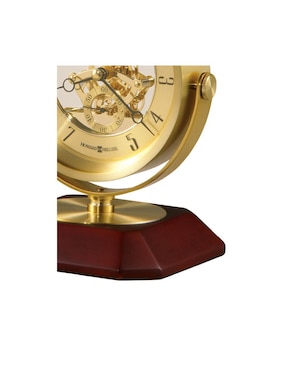 Reloj de mesa Howard Miller de acero inoxidable