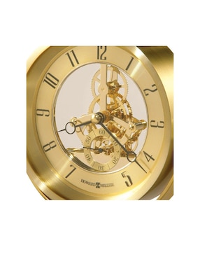Reloj de mesa Howard Miller de acero inoxidable