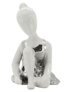 Figura Decorativa De Bailarina GAF De Ceramica