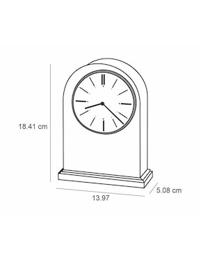 Reloj de mesa Howard Miller Milan