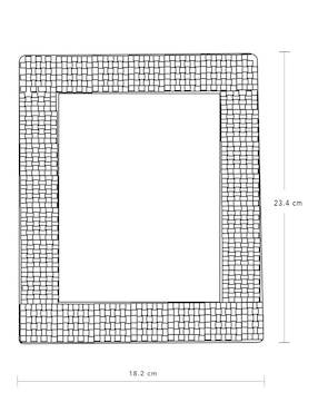 Portarretrato Luzerna Ixtlán de aluminio para 1 foto