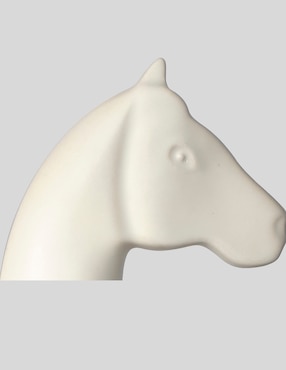 Figura de caballo de ajedrez N Narrative de cerámica