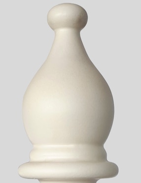 Figura de alfil N Narrative de cerámica