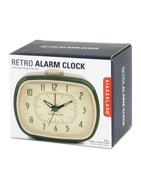 Reloj despertador Kikkerland AC08-G