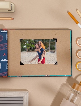 Álbum para fotos La Scrapería Nuestro libro de aventuras forma rectangular