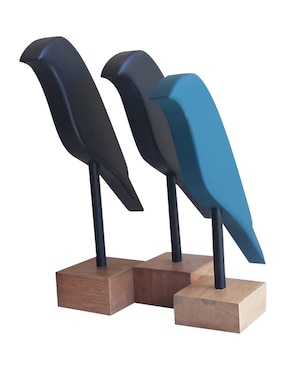 Escultura Haus Birdies Madera