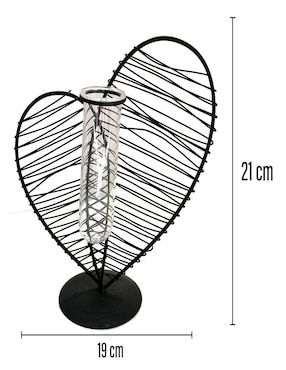 Florero Chic Fantasy Corazón