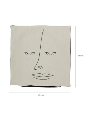 Cojín Face Line Corner Home