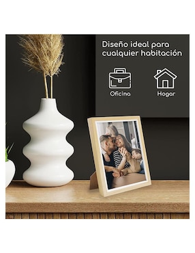 Portarretrato Ofidosel de madera para 1 foto
