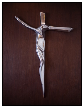Crucifijo de cruz Casa Pewter Dali