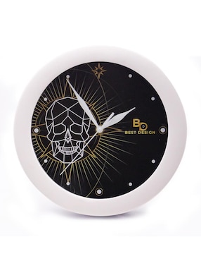 Reloj de pared Best Desing de vidrio