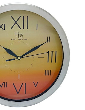 Reloj de pared Best Desing Solid Sunset de plástico