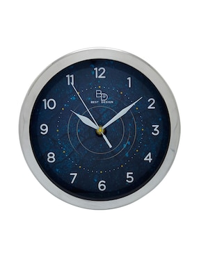 Reloj de pared Decoregalo café obscuro