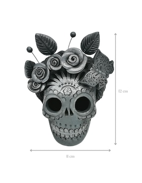 Escultura Yuu Nges Cráneo
