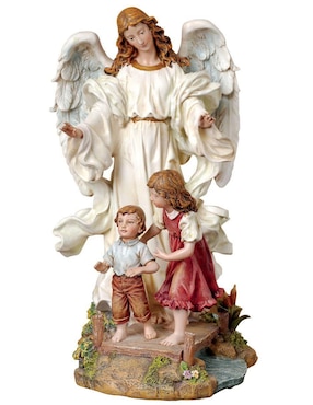 Escultura Religiosa Joseph´s Studio Angel Con Niños