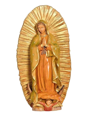 Escultura religiosa Fontanini Virgen Guadalupe