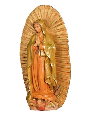 Escultura religiosa Fontanini Virgen Guadalupe