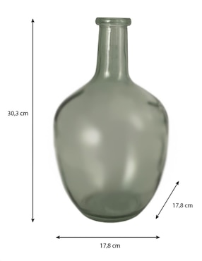 Florero Haus de vidrio
