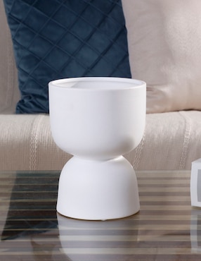 Maceta Haus Century Bh de cerámica con sistema automático de riego