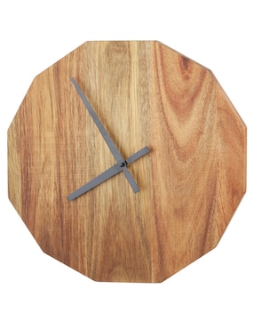 Reloj De Pared Haus Cider Bali De Madera