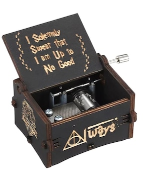 Caja Musical Harry Potter Decorativa De Madera