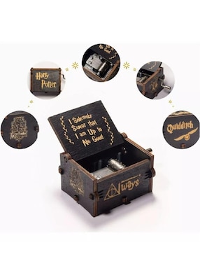 Figura de caja Genérica de madera