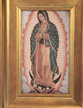 Retablo Virgen de Guadalupe técnica impresión Religioso