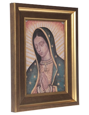 Retablo Virgen de Guadalupe técnica impresión Religioso