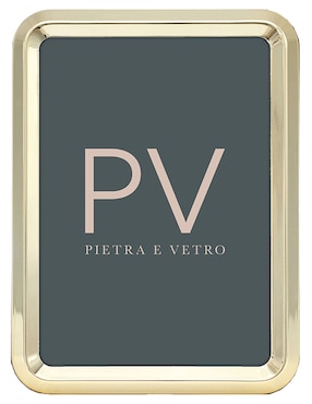 Portarretrato Pv Pietra E Vetro Steel Shoho Contemp de acero para 1 foto