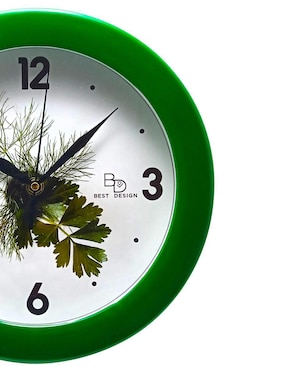 Reloj de pared Horlogerie de plástico