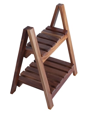 Maceta Mo Gdl Designs Balam de madera con sistema automático de riego